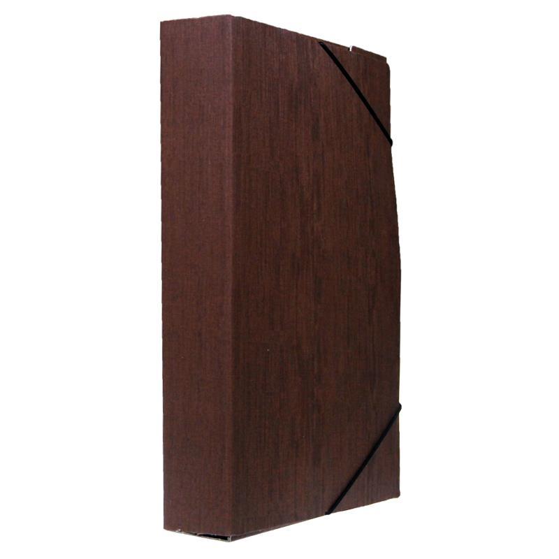 Νext fabric κουτί λάστιχο καφέ Υ35x25.3x3εκ.