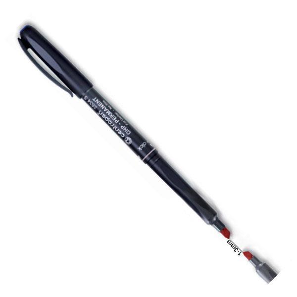 Centropen μαρκαδόρος ανεξίτηλος κόκκινο large 1-3mm