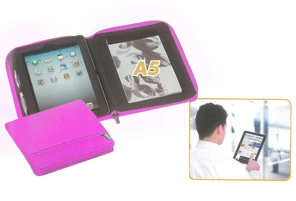 Θήκη για tablet ροζ 26,5x23x2εκ.