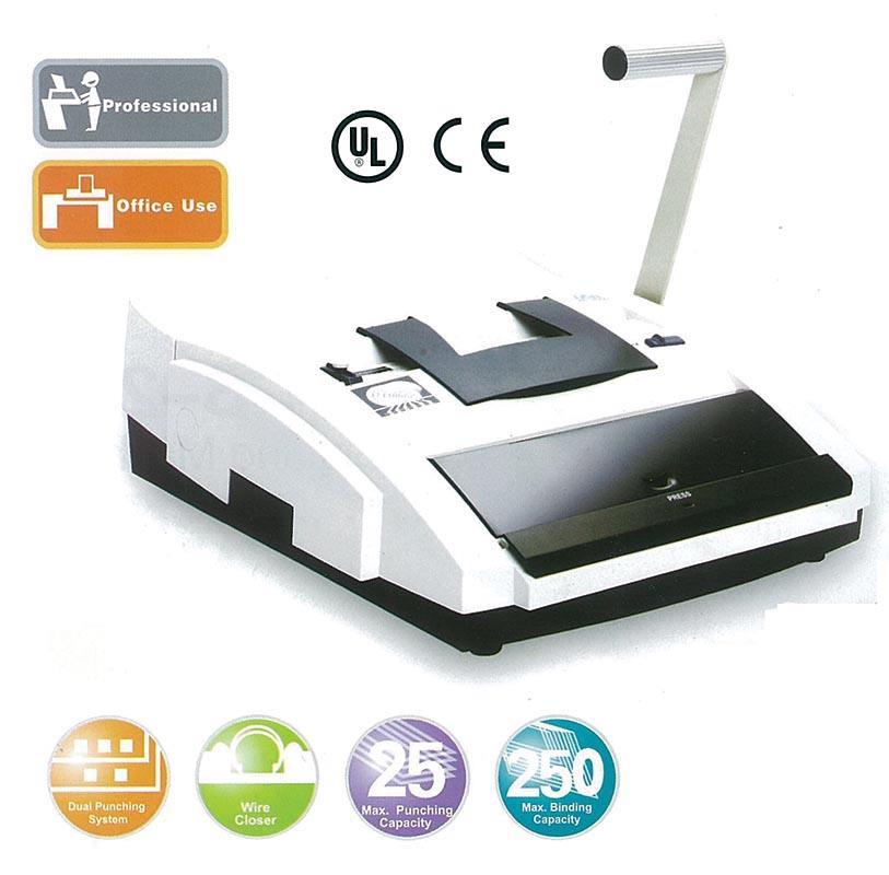 Dsb μηχανή βιβλιοδεσίας μεταλλικού σπιράλ Wr-2500