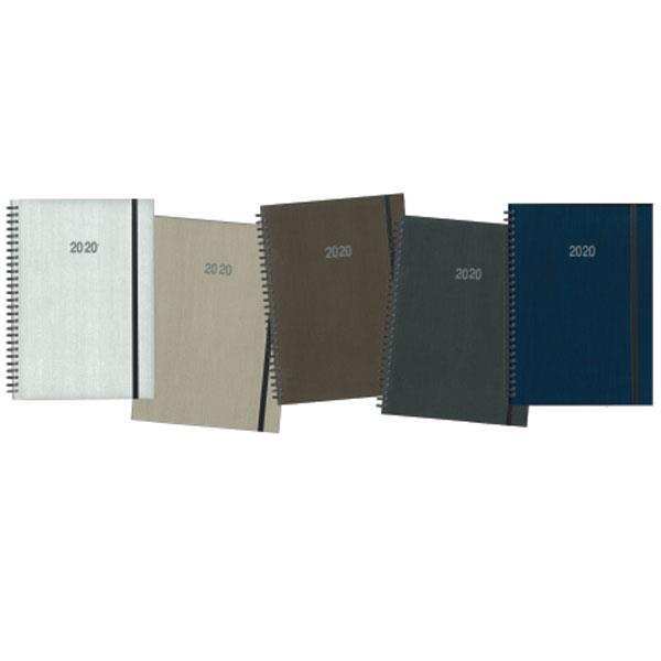 Next ημερολόγιο ημερήσιο σπιράλ fabric plus 12x17εκ.