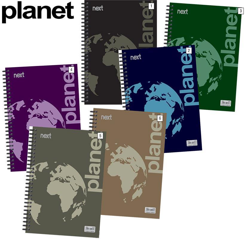 Next planet τετρ. σπιράλ 21x29εκ. 2θεμ.
