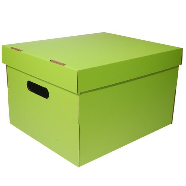 Νext κουτί colors λαχανί Α4 Υ19x30x25,5εκ.