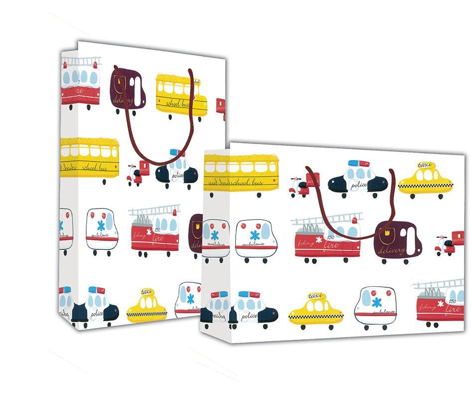 Next χάρτ. τσάντα Υ26x36x12 "Cars"
