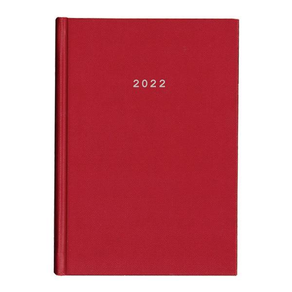 Next ημερολόγιο ημερήσιο δετό classic κόκκινο 14x21εκ.