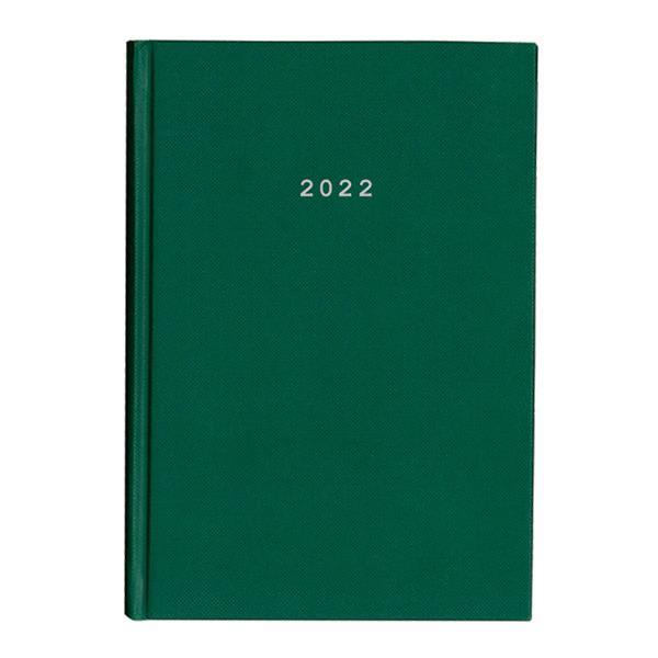 Next ημερολόγιο ημερήσιο δετό classic πράσινο 14x21εκ.