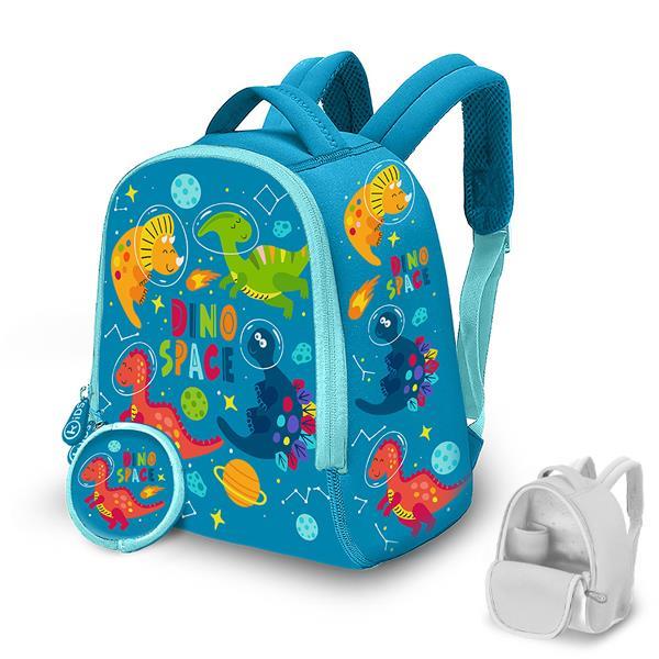 Σακίδιο πλάτης παιδικό από neoprene "Dino Space" 25εκ.